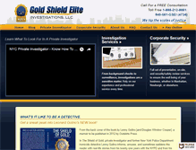 Tablet Screenshot of gseinvestigations.com